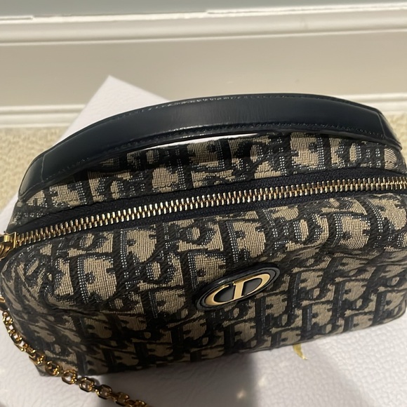 Christian Dior oblique Caro d-Cosy mini bag top handle - Picture 4 of 10